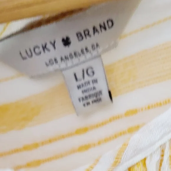 Lucky brand striped tank - Picture 3 of 5